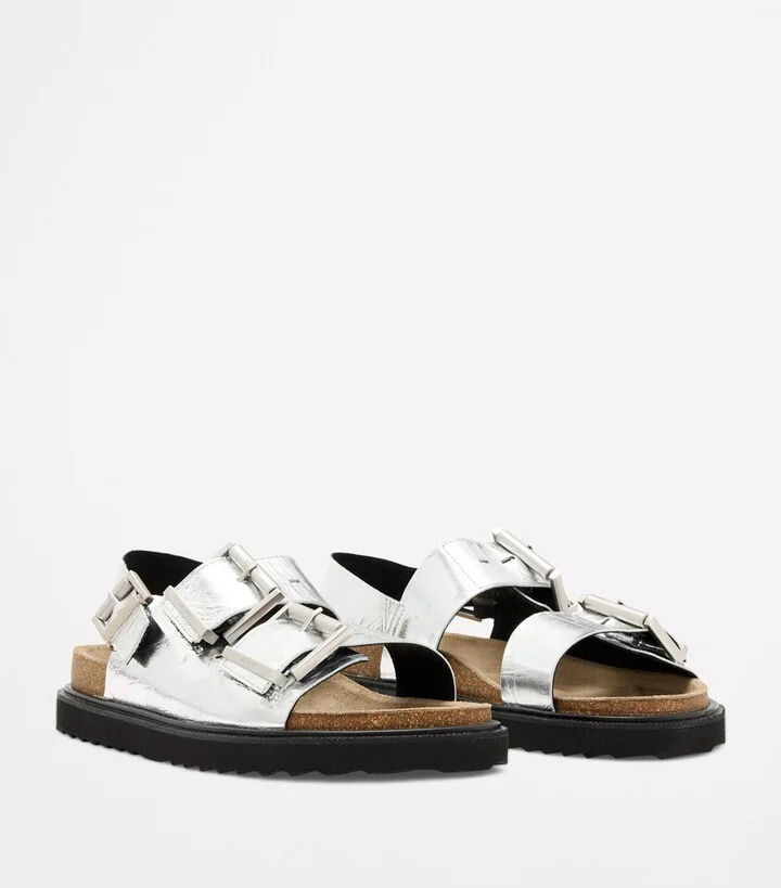 AllSaints Leather Isla Sandals - Image 2