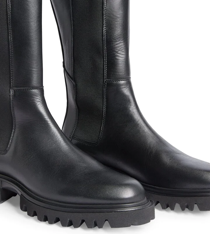 AllSaints Leather Maeve Boots - Image 6