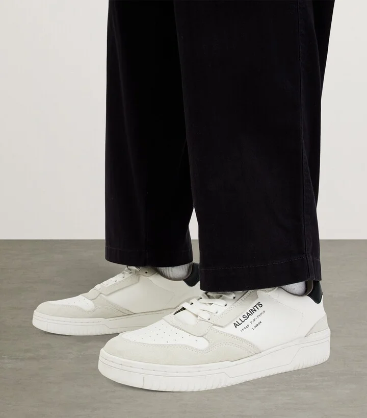 AllSaints Leather Regan Sneakers - Image 2
