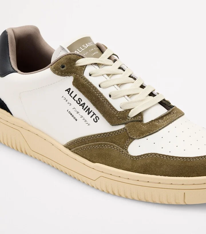 AllSaints Leather Regan Sneakers - Image 6