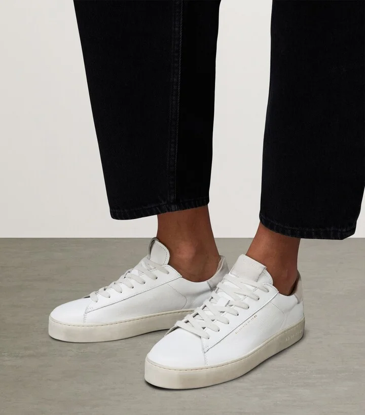 AllSaints Leather Shana Sneakers - Image 2