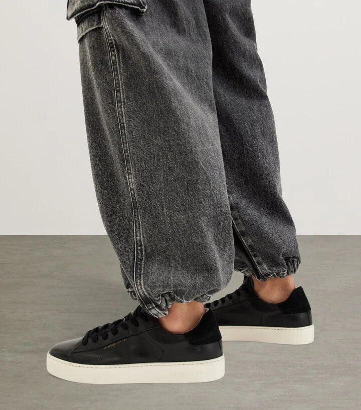AllSaints Leather Shana Sneakers - Image 2