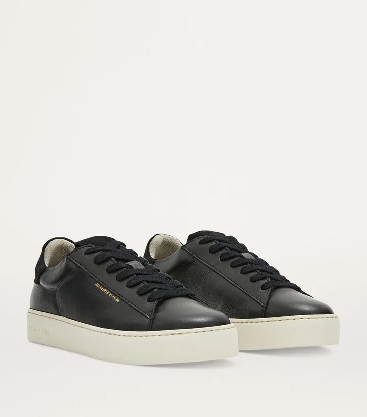 AllSaints Leather Shana Sneakers - Image 4