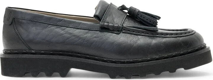 AllSaints Leather Skiff Loafers