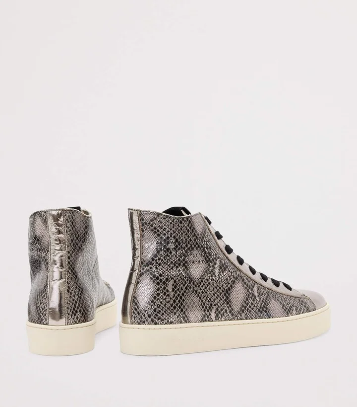 AllSaints Leather Tana High-Top Sneakers - Image 2