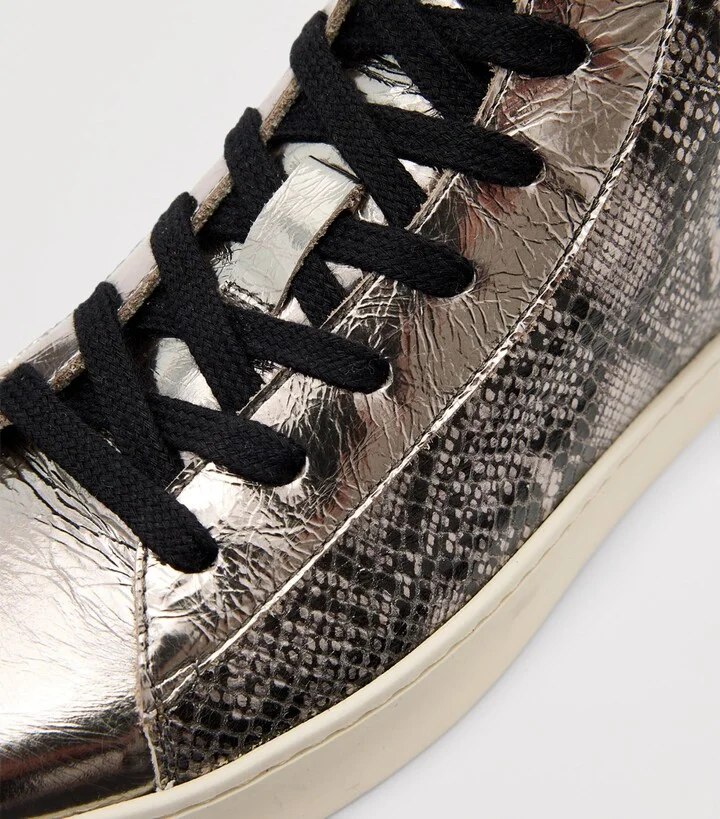 AllSaints Leather Tana High-Top Sneakers - Image 5