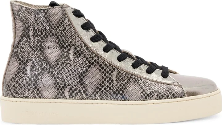 AllSaints Leather Tana High-Top Sneakers