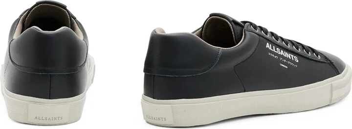 AllSaints Leather Underground Low-Top Sneakers - Image 2
