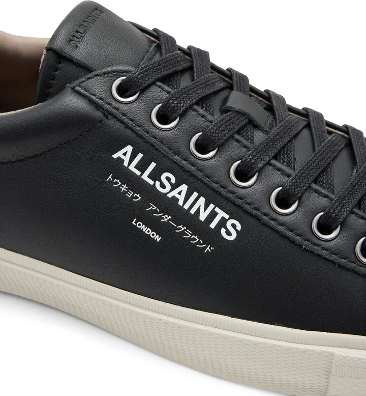 AllSaints Leather Underground Low-Top Sneakers - Image 5