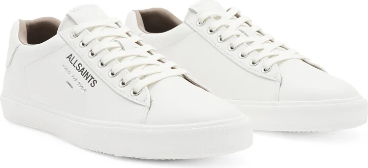 AllSaints Leather Underground Low-Top Sneakers - Image 3