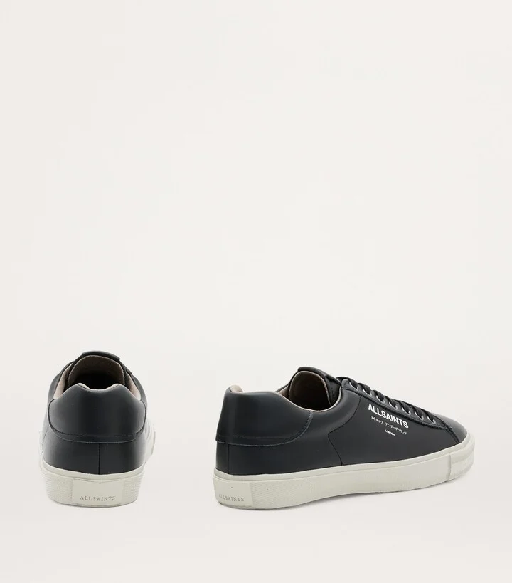 AllSaints Leather Underground Low-Top Sneakers - Image 3