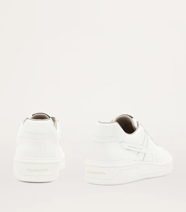 AllSaints Leather Valentina Low-Top Sneakers - Image 2
