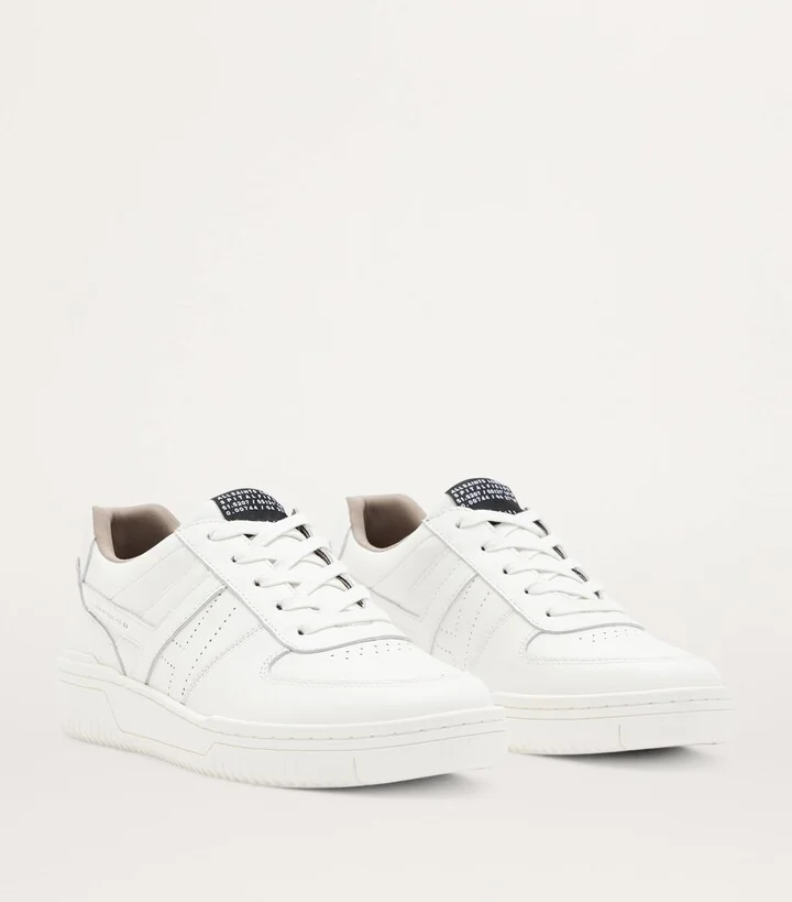AllSaints Leather Valentina Low-Top Sneakers - Image 3
