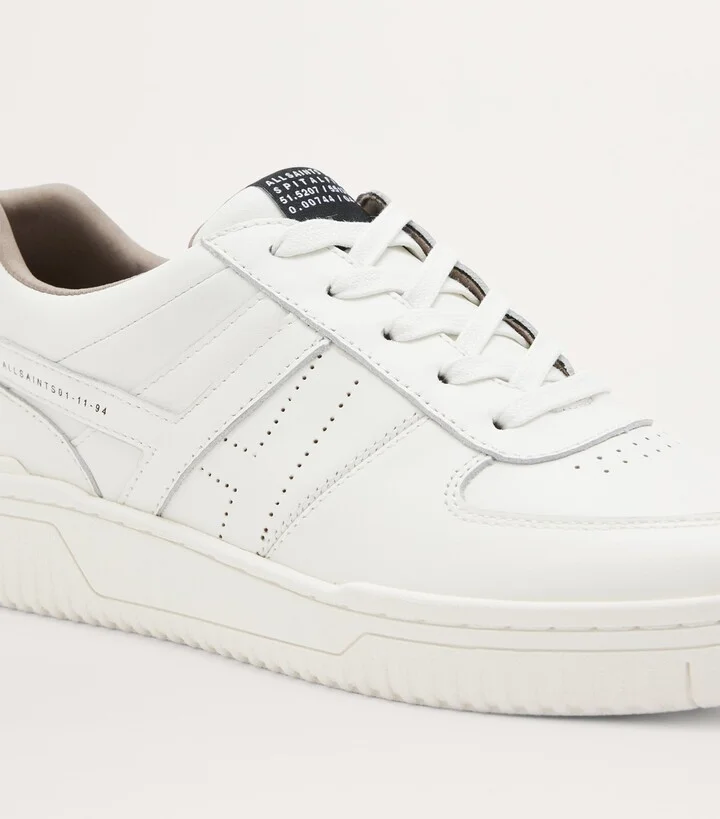 AllSaints Leather Valentina Low-Top Sneakers - Image 4