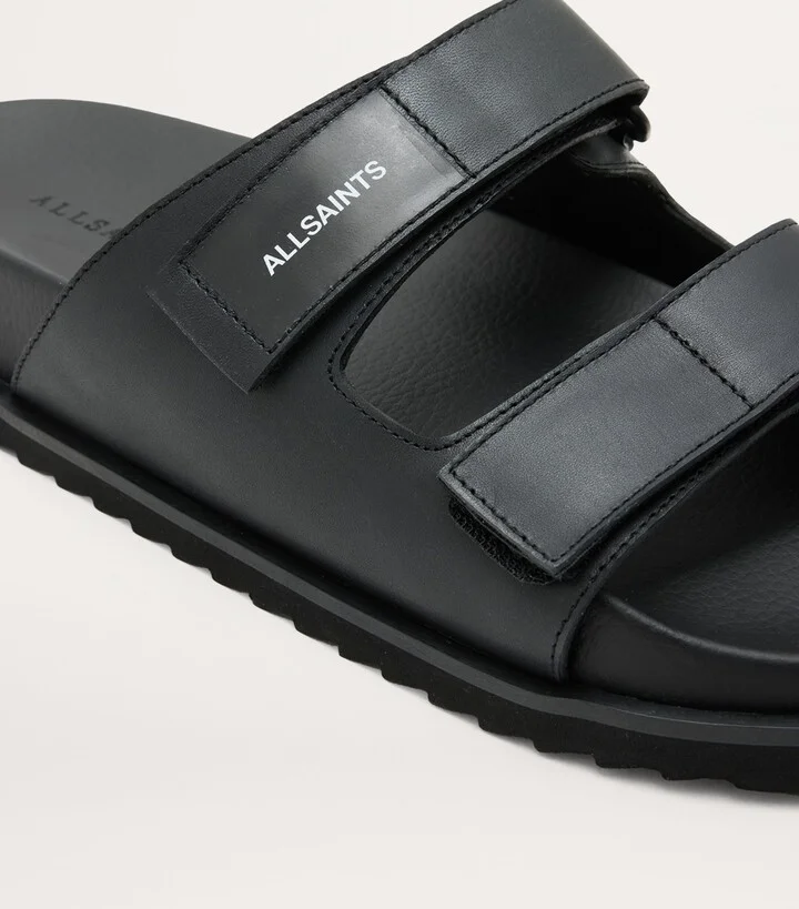 AllSaints Leather Vex Sandals - Image 5