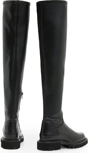 AllSaints Leona Boot Women's Boots Black : 9.5 M, Leather - Image 3
