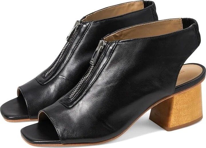AllSaints Levy Women's Sandals Black : 6 M, Leather