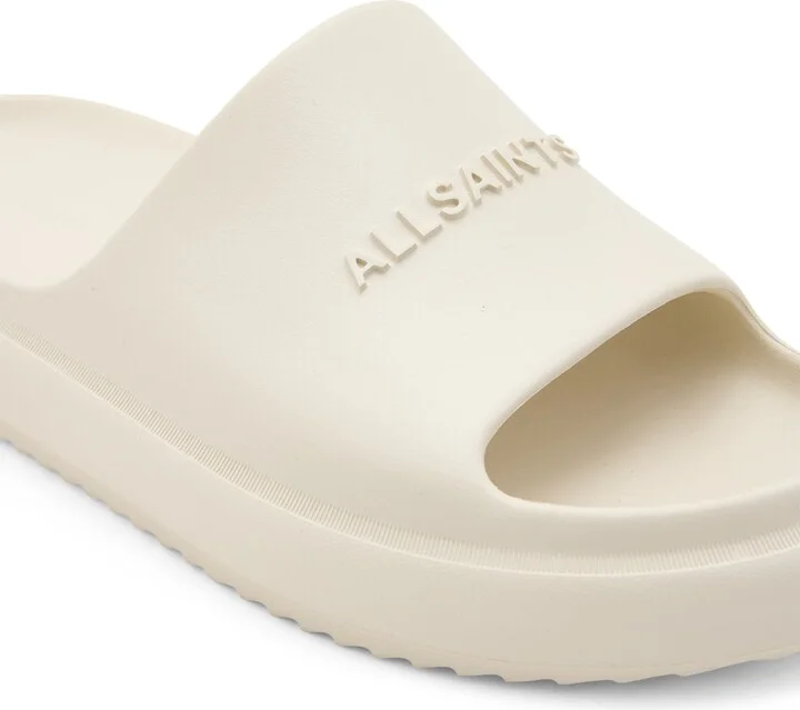 AllSaints Logo Dune Slides - Image 4