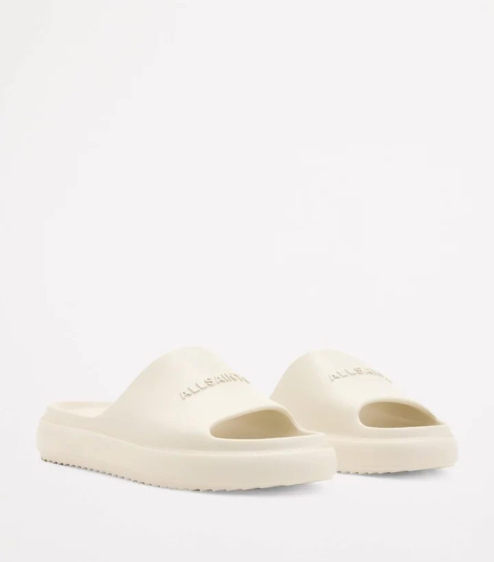AllSaints Logo Dune Slides - Image 2