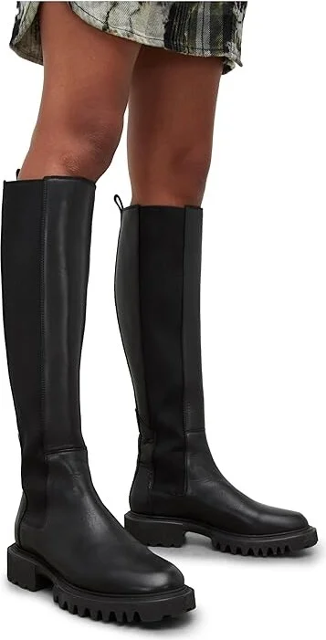 AllSaints Maeve Boots Women's Boots Black : 8 M, Leather - Image 4