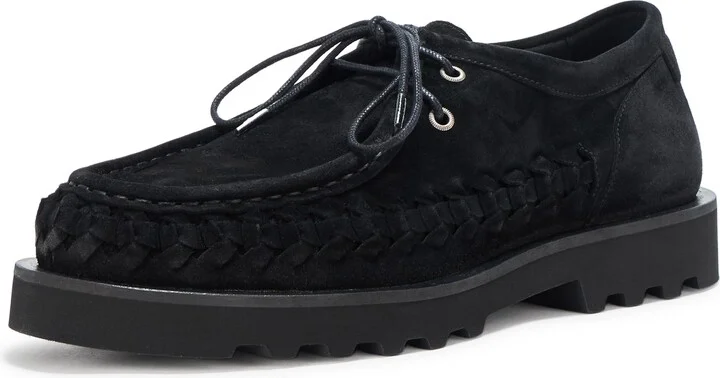 AllSaints Men's Skiff Woven Shoe Sneaker