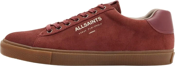 AllSaints Men's UNDGRND Sude Low TOP Sneaker