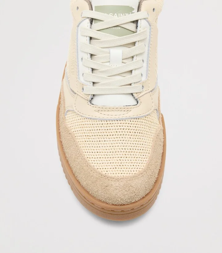 AllSaints Mesh-Leather Regan Sneakers - Image 4