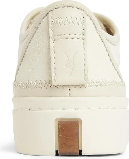 AllSaints Milla Canvas Sneaker Women's Slippers White : 6 M, Leather - Image 3