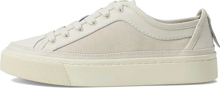 AllSaints Milla Sneakers Women's Shoes Off-White : 7 M, Leather - Image 5