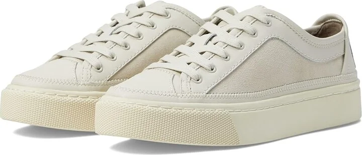 AllSaints Milla Sneakers Women's Shoes Off-White : 7 M, Leather