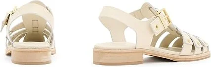 AllSaints Nelly Stud Sandal Women's Sandals Parchment White : 8 M, Leather/Rubber - Image 2