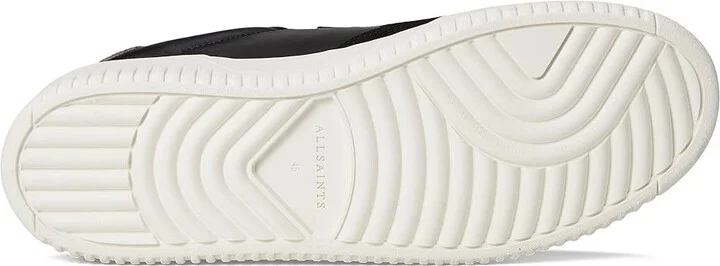 AllSaints Regan Low Top Men's Lace-up Boots Chalk White/Black 1 : 10 M, Leather/Rubber - Image 9