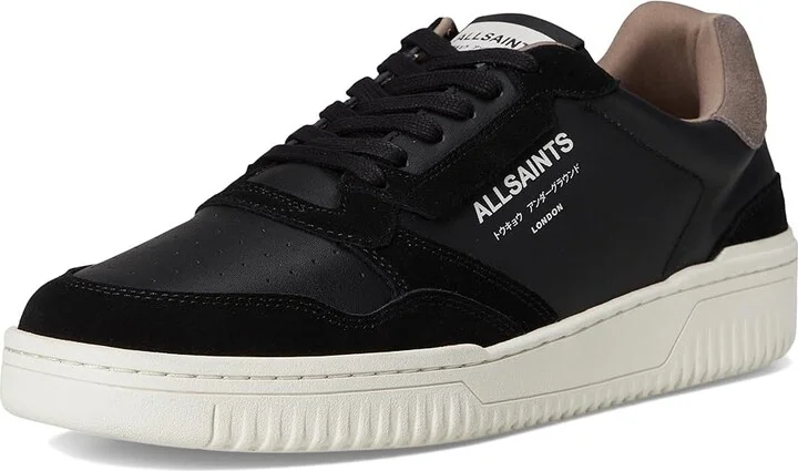 AllSaints Regan Low Top Men's Lace-up Boots Chalk White/Black 1 : 10 M, Leather/Rubber - Image 11