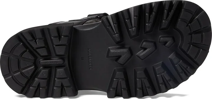 AllSaints Rory Sandal Women's Sandals Black : 8 M, Leather - Image 3