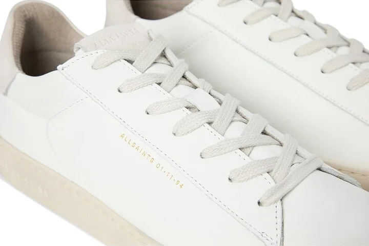 AllSaints Shana Sneaker Women's Shoes White : 9 M, Leather - Image 7