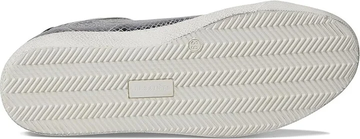 AllSaints Sheer Metallic Sneaker Women's Shoes Silver/Gold : 6 M, Leather - Image 3