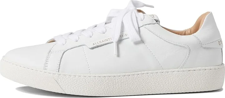 AllSaints Sheer Women's Shoes White/White : 6 M, Leather - Image 6