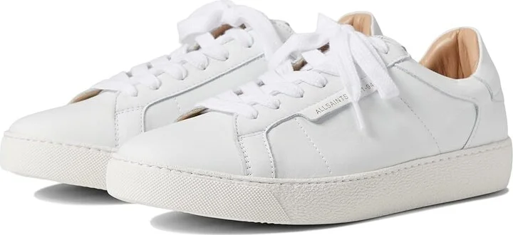 AllSaints Sheer Women's Shoes White/White : 6 M, Leather