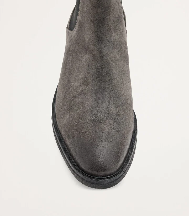 AllSaints Suede Creed Chelsea Boots - Image 4