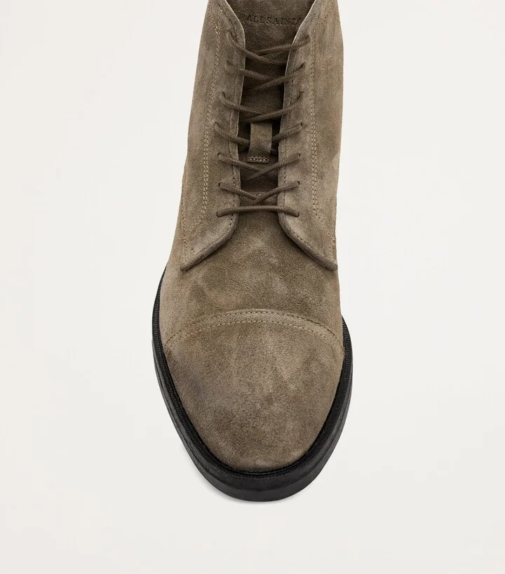 AllSaints Suede Drago Boots - Image 4