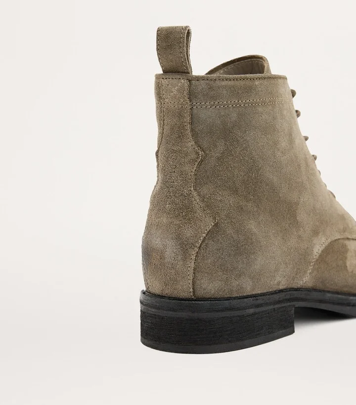 AllSaints Suede Drago Boots - Image 5