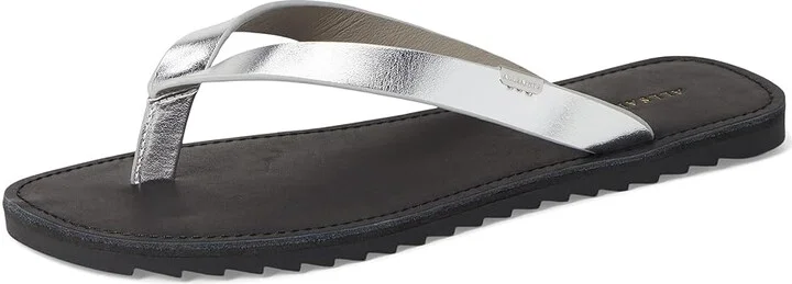 AllSaints Sydney Sandals Women's Sandals Silver : 11 M, Leather - Image 5