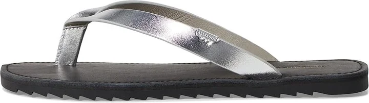 AllSaints Sydney Sandals Women's Sandals Silver : 11 M, Leather - Image 6