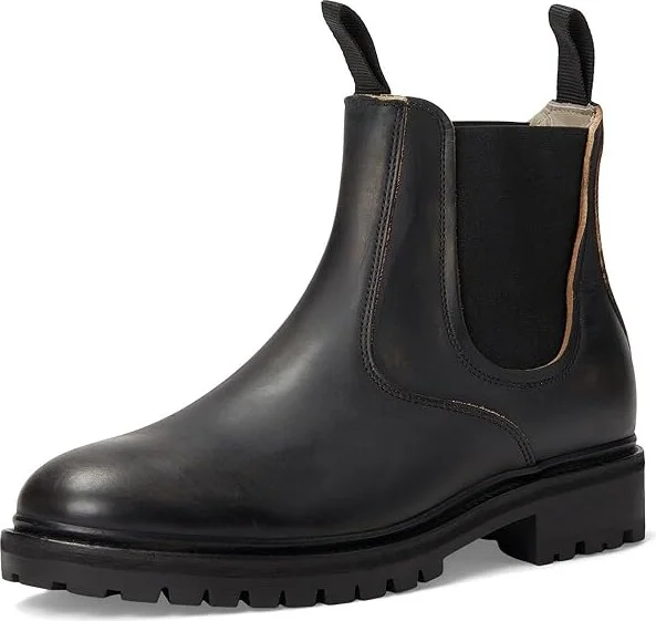 AllSaints Toby Boots Men's Boots Dark Brown : 12 M, Leather/Rubber - Image 5