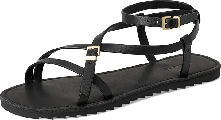 AllSaints Tyla Sandals Women's Sandals Black : 7 M, Leather - Image 5
