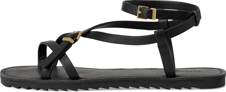 AllSaints Tyla Sandals Women's Sandals Black : 7 M, Leather - Image 6