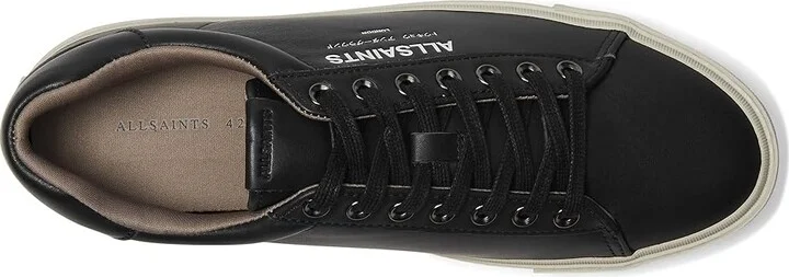 AllSaints Underground Leather Low Top Men's Lace-up Boots Black 1 : 8 M, Leather/Rubber - Image 2
