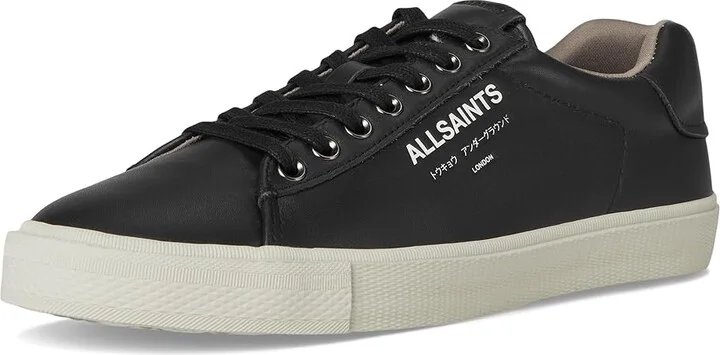 AllSaints Underground Leather Low Top Men's Lace-up Boots Black 1 : 8 M, Leather/Rubber - Image 5