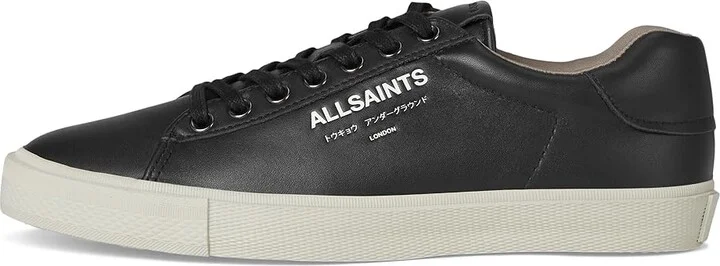 AllSaints Underground Leather Low Top Men's Lace-up Boots Black 1 : 8 M, Leather/Rubber - Image 6