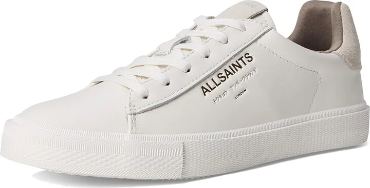AllSaints Underground Sneakers Women's Shoes White/Off-White : 11 M, Leather - Image 5